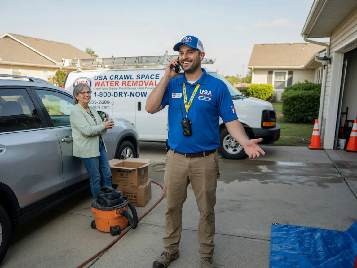 Crawl Space Water Removal Rochert, MN FAQs